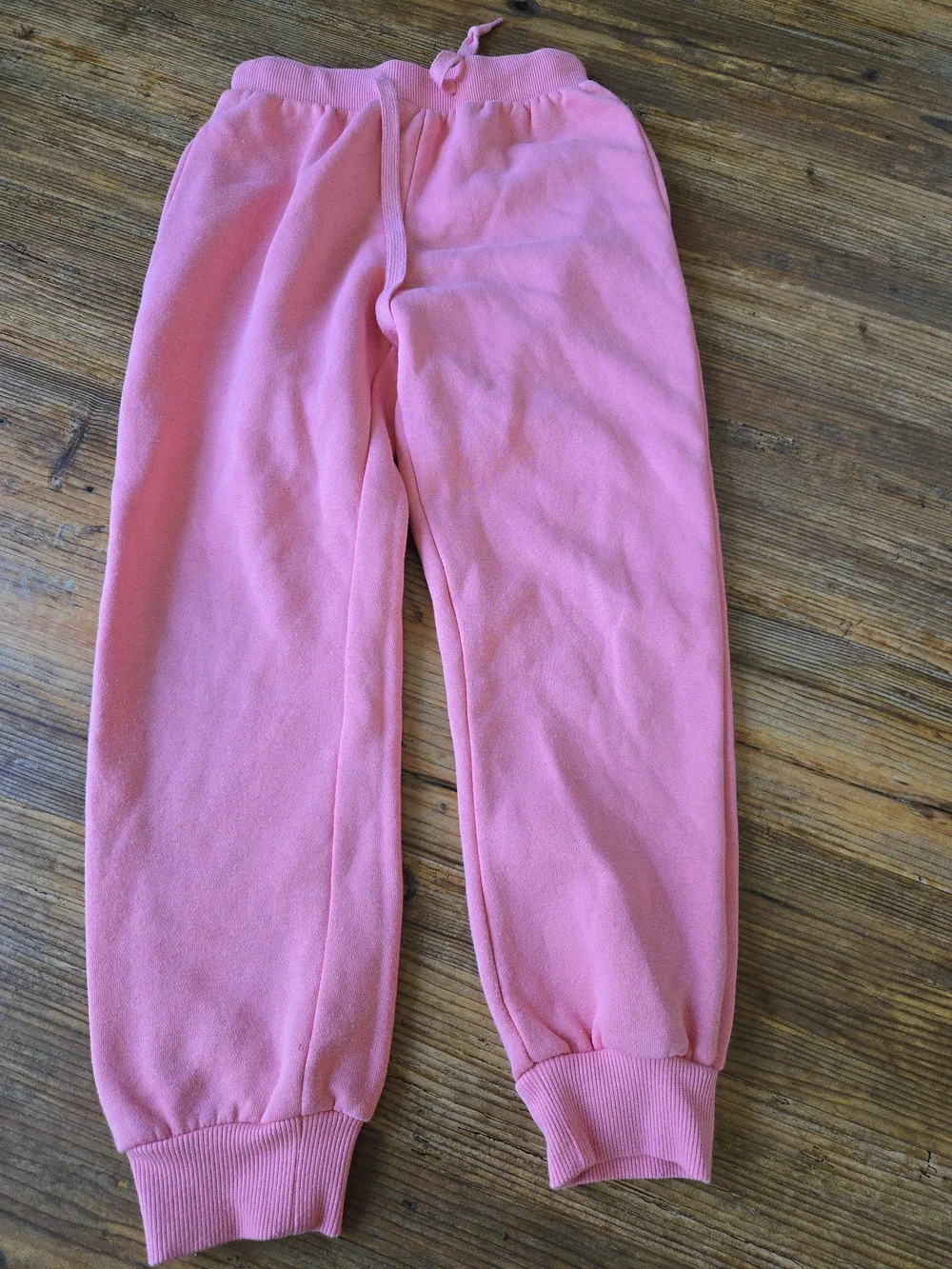 4 PairKids Cozy Sweatpants - Purple, Pink, Gray, White Star Print Fleece Sz. Med